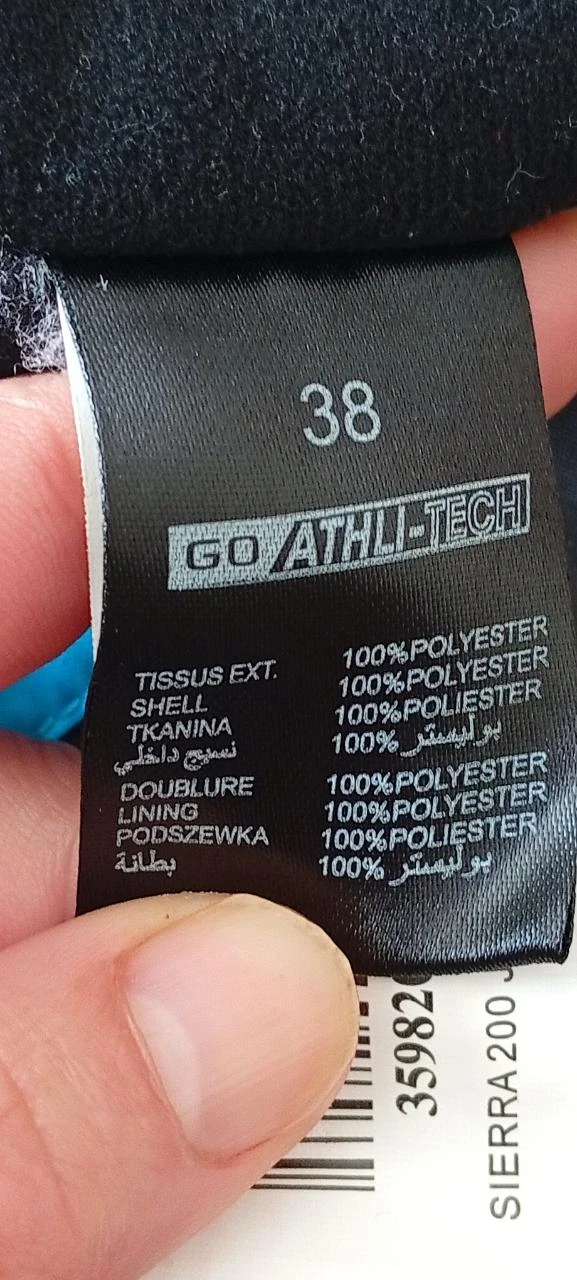 Turquoise Athlitech ski-jas voor dames – Maat M – Zeer goede staat – photo 17